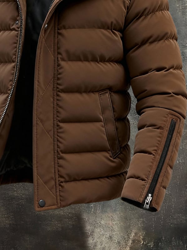 Alphonse - Elegant Outdoor Jacket With Zipper