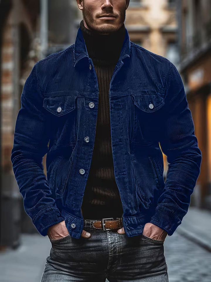 Fluxgrid - Corduroy Jacket With Multiple Pockets