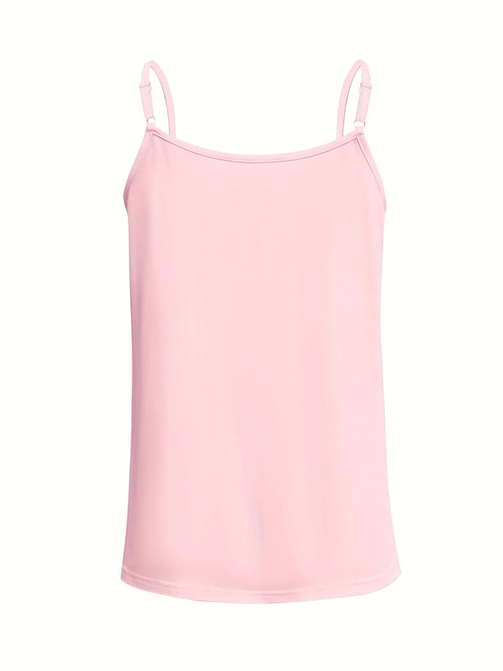 Juna - Elegant Sleeveless Lace Top With V Neck