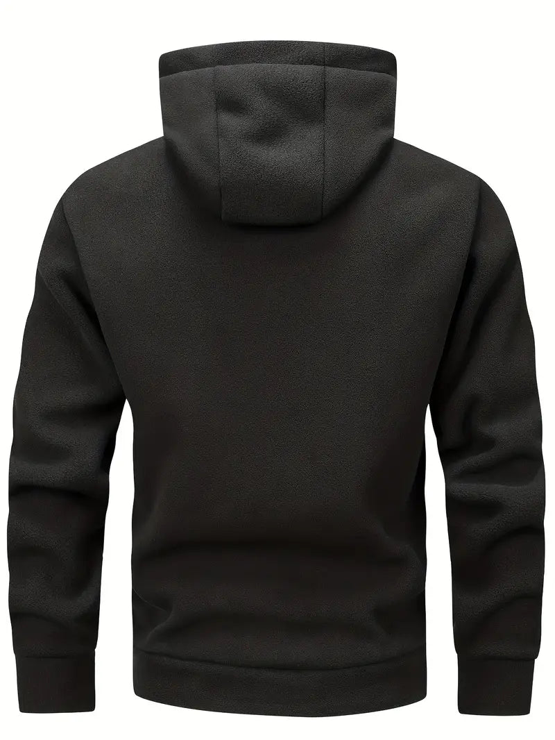 Aubin - Long Sleeve Zip-Up Hoodie With Pockets