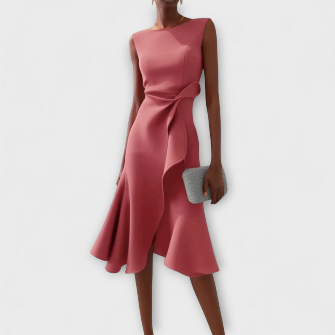 Jolene - Elegant Midi Dress