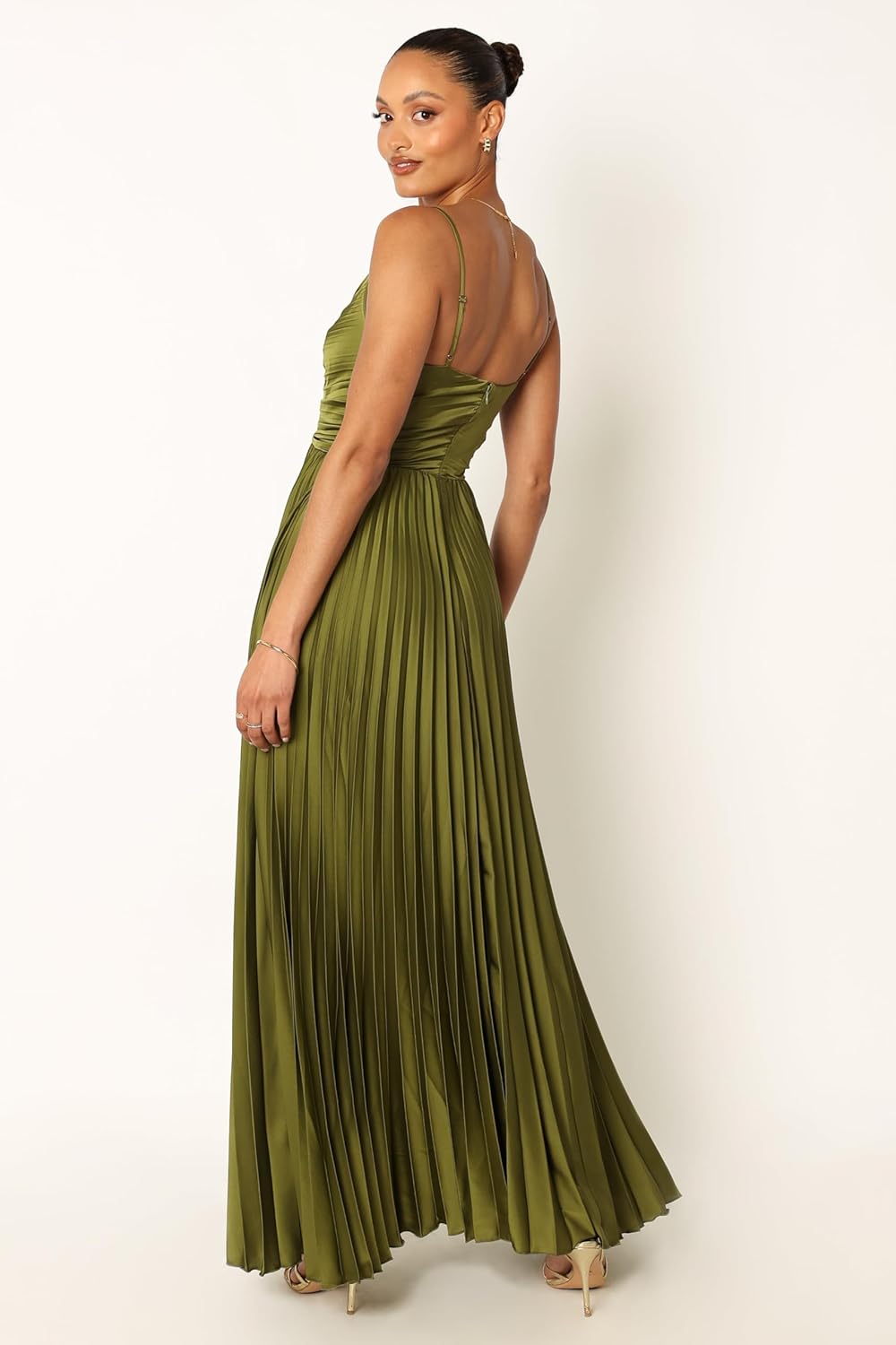 Masano - Elegant Pleated Dress