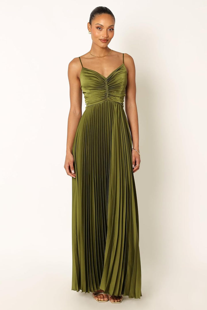 Masano - Elegant Pleated Dress