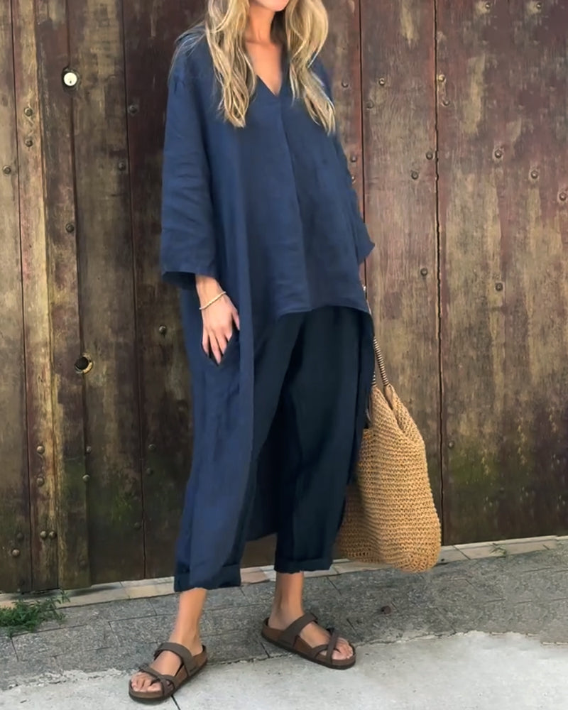 Ximena - Casual Loose Two Piece Set