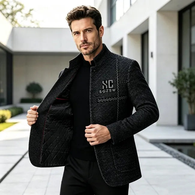 Palira - Textured Knit Jacket With Pockets