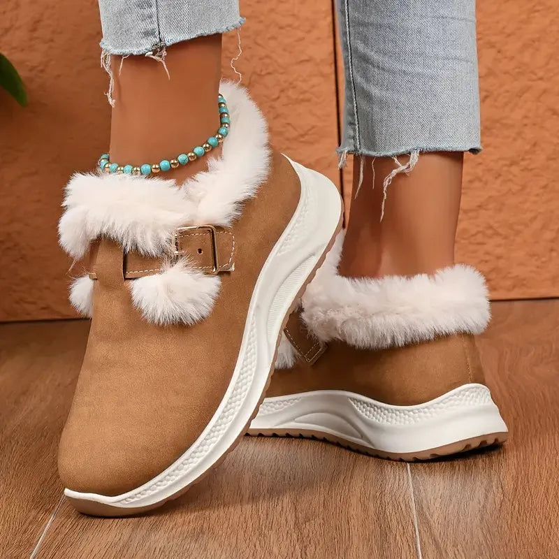 Domitilla - Waterproof Plush Winter Snow Boots
