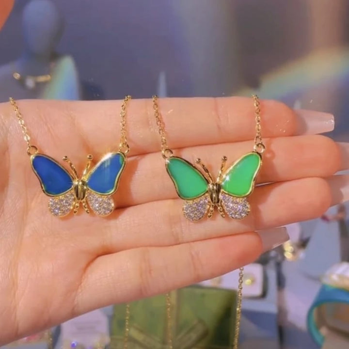 Celestafly - Color Changing Butterfly Necklace
