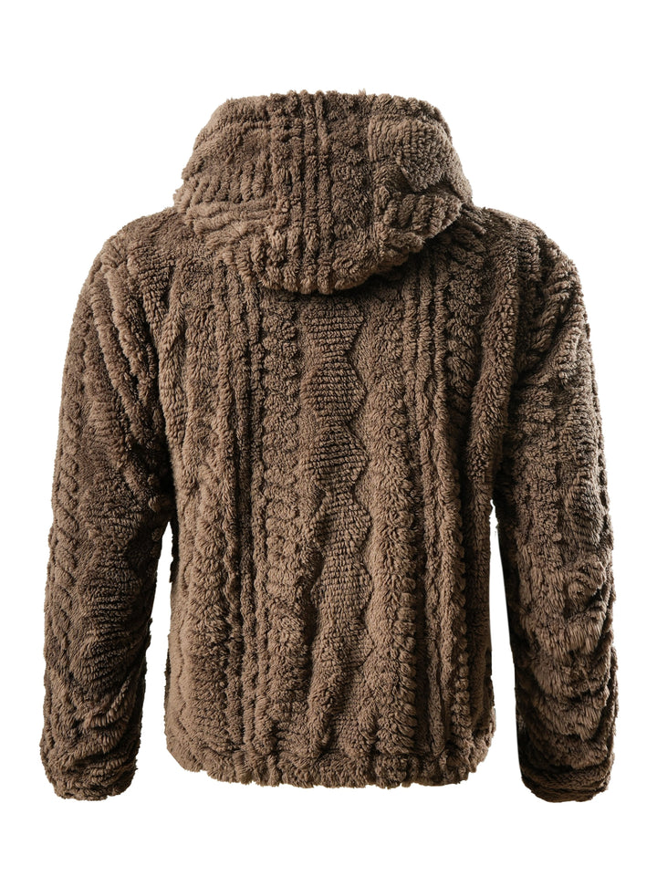 Stratosspan - Long Sleeve Hooded Jacket With Zipper