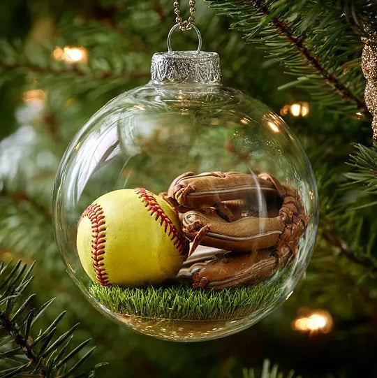 MerryBall - Sporty Christmas Ornament Glass Ball