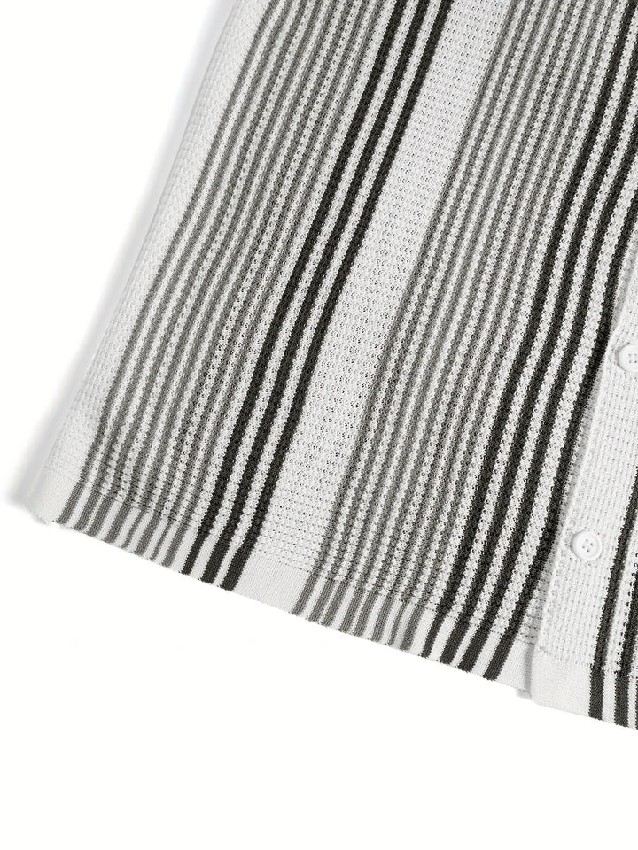 Avram - Casual Striped Shirt With Buttons