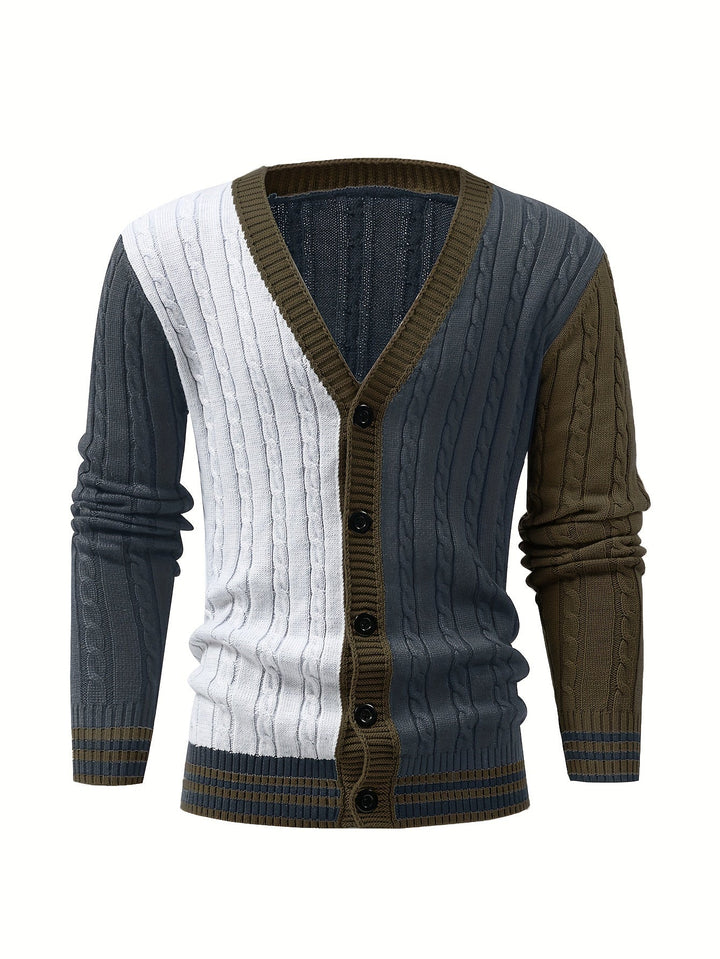 Bryant - Breathable Knitted Long Sleeve Cardigan