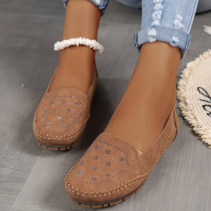 Orital - Vintage Stitched Soft Loafers