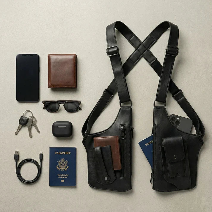 Nimbuswave - Adjustable Crossbody Utility Holster Bag Harness