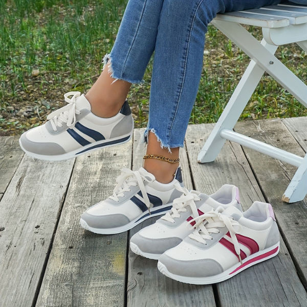 Adina - Comfortable Lace-Up Sneaker