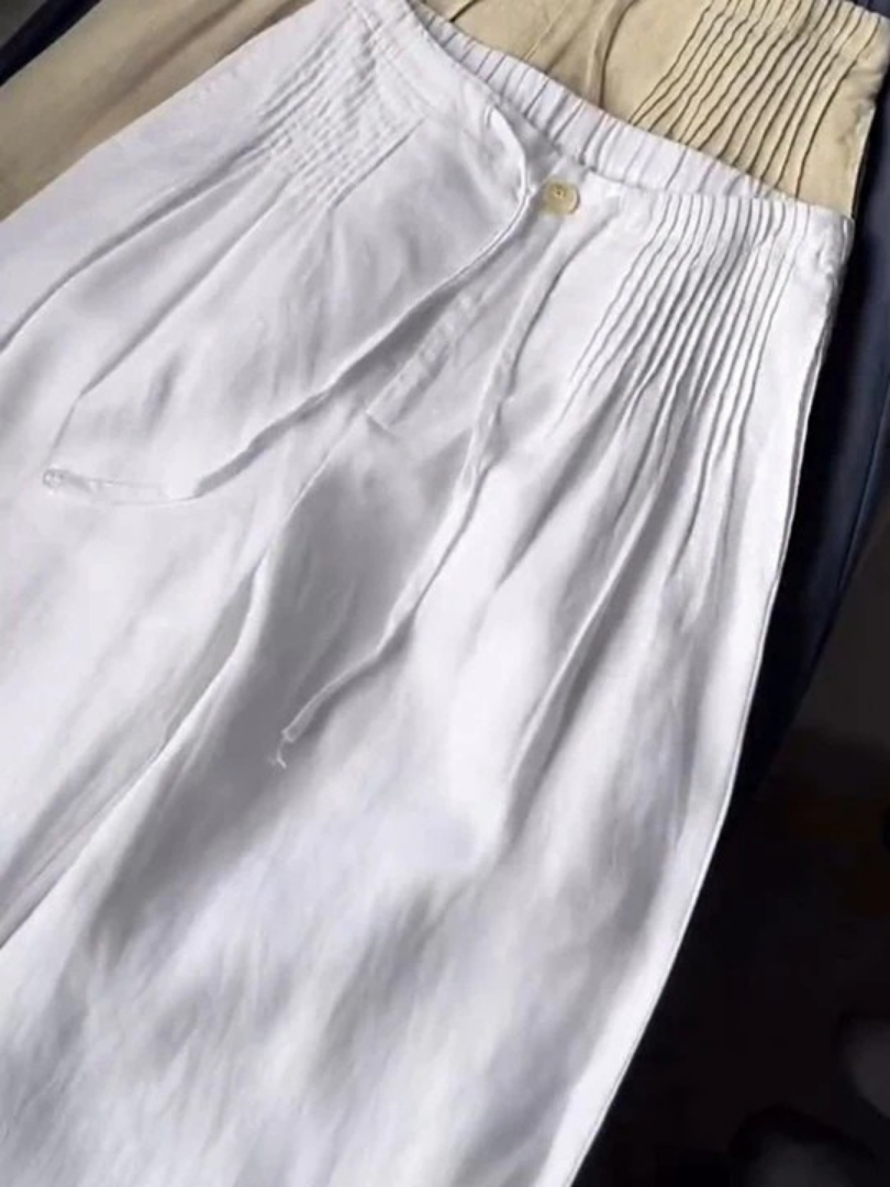 Kuupik -  Linen Wide Leg Pant