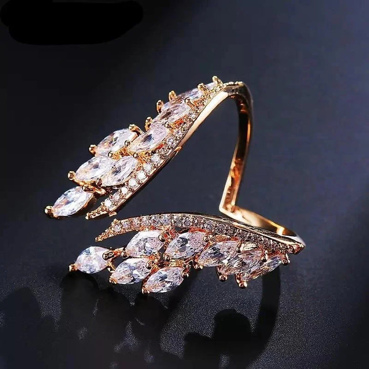 Evita - Angel Wings Bracelet and Ring