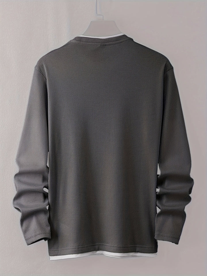 Desmond - Long Sleeve Shirt With Face Print