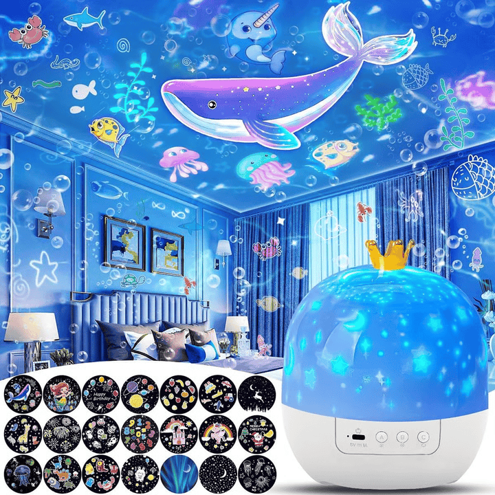 GlowVerse - Night Projector Light