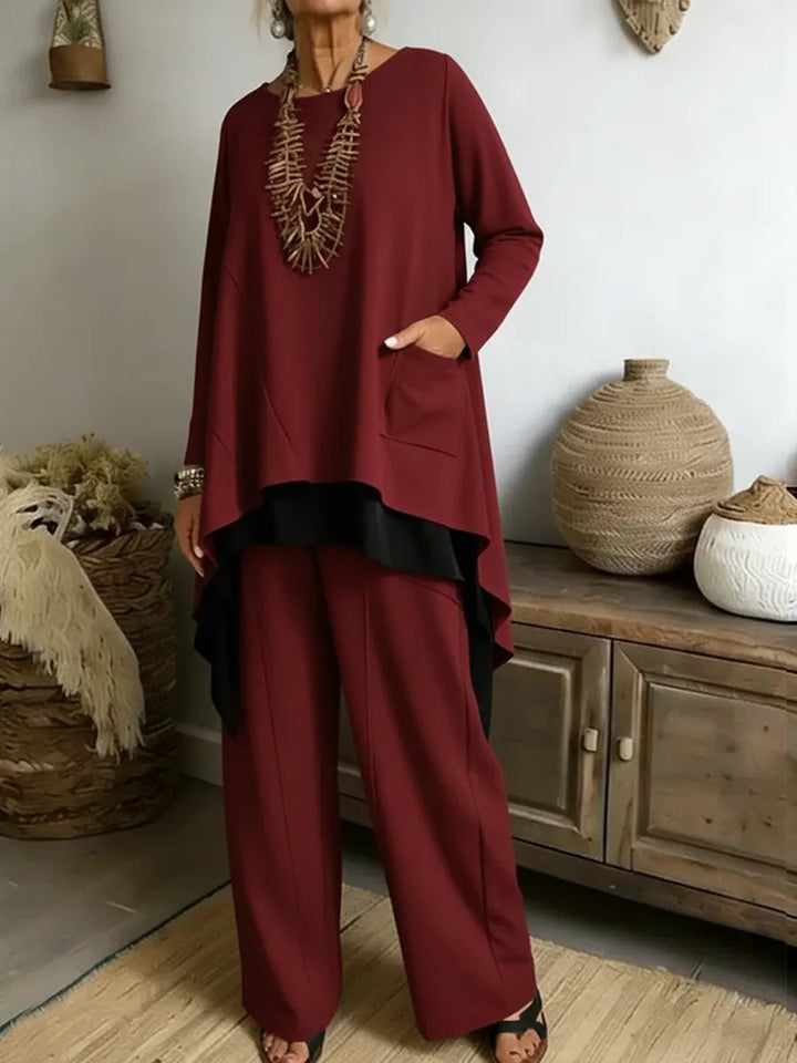 Naelia - Elegant Two Piece Set