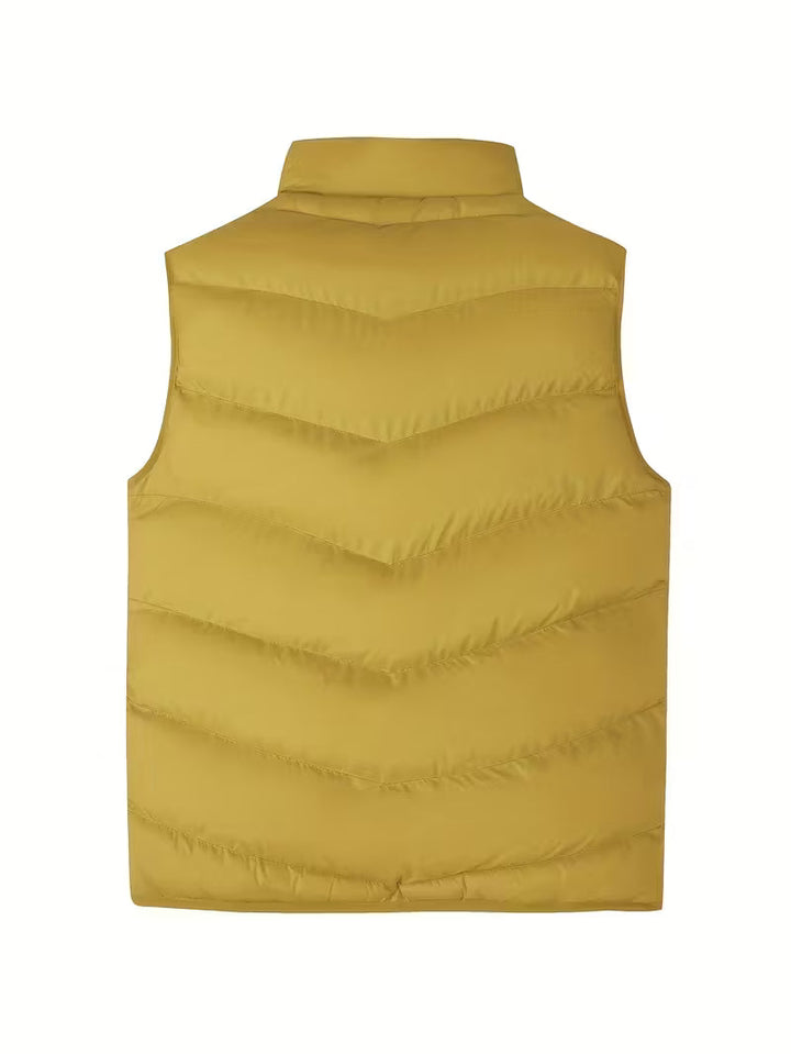 Amaury - Casual Zip-Up Puffer Vest