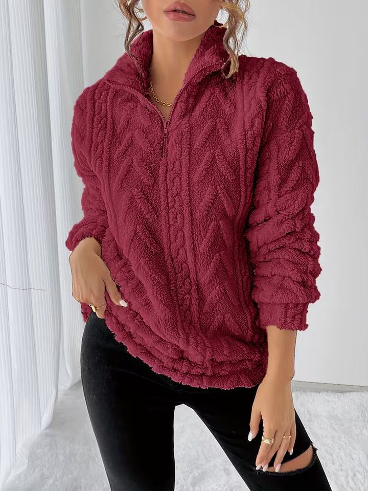 Oriaenica - Versatile Warm Fleece Sweatshirt