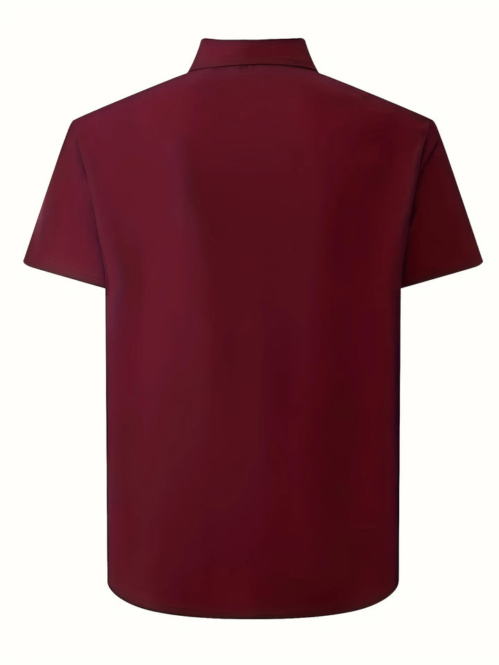 Ezra - Elegant Slim Fit Shirt With Button