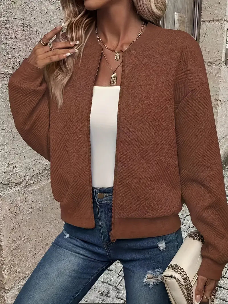 Juanita - Spring Jacket with Zipper
