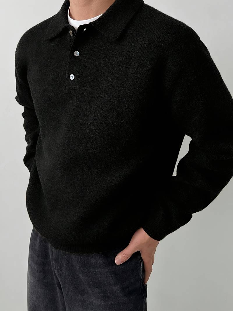 Eliran - Elegant Long Sleeve Turtleneck Knitted Top