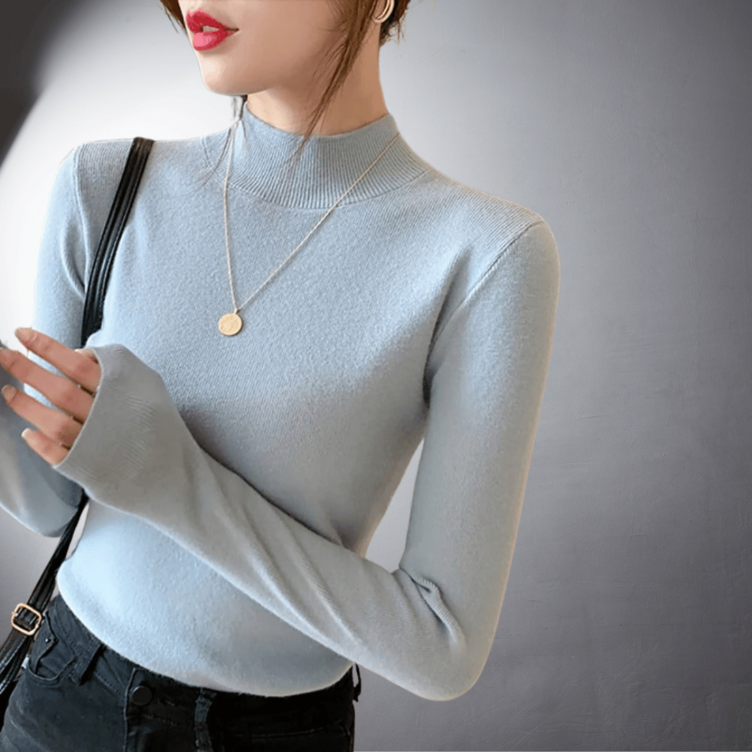 Ermine | Roll Neck Sweater Made From Premium Cashmere