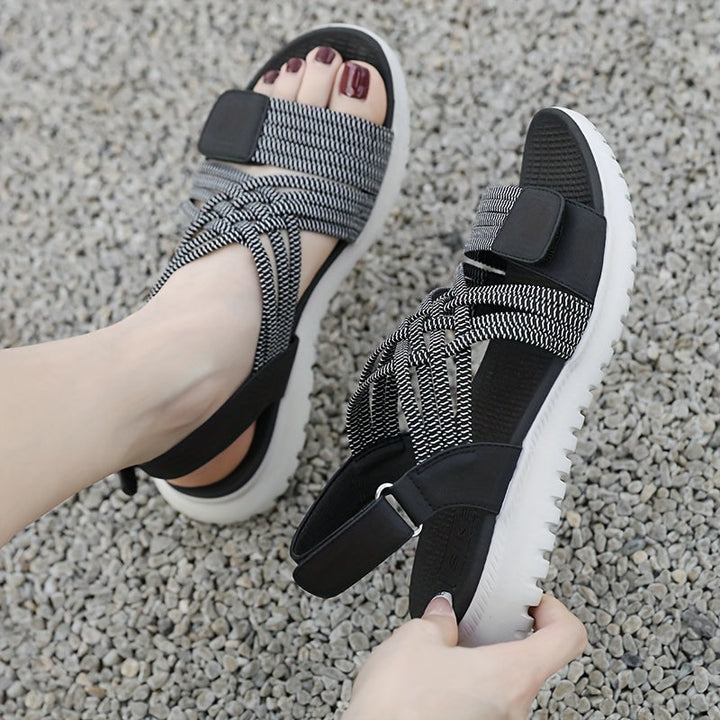 Judy - Comfort Sandal With Sturdy Wedge Heel