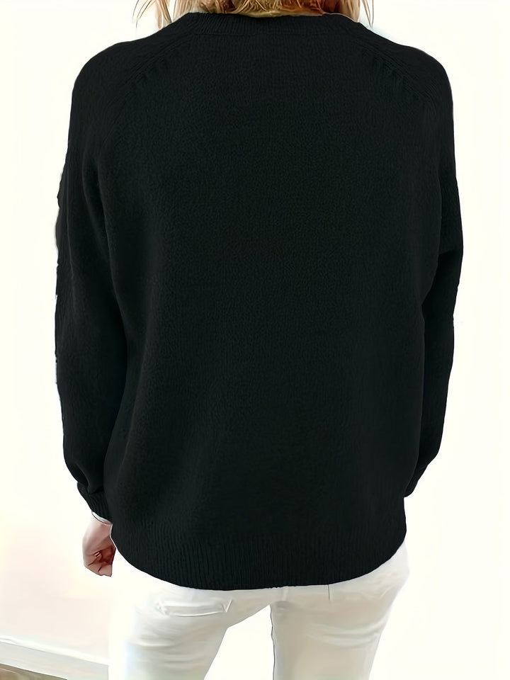 Yelena - Long Sleeve Button-Up Sweater