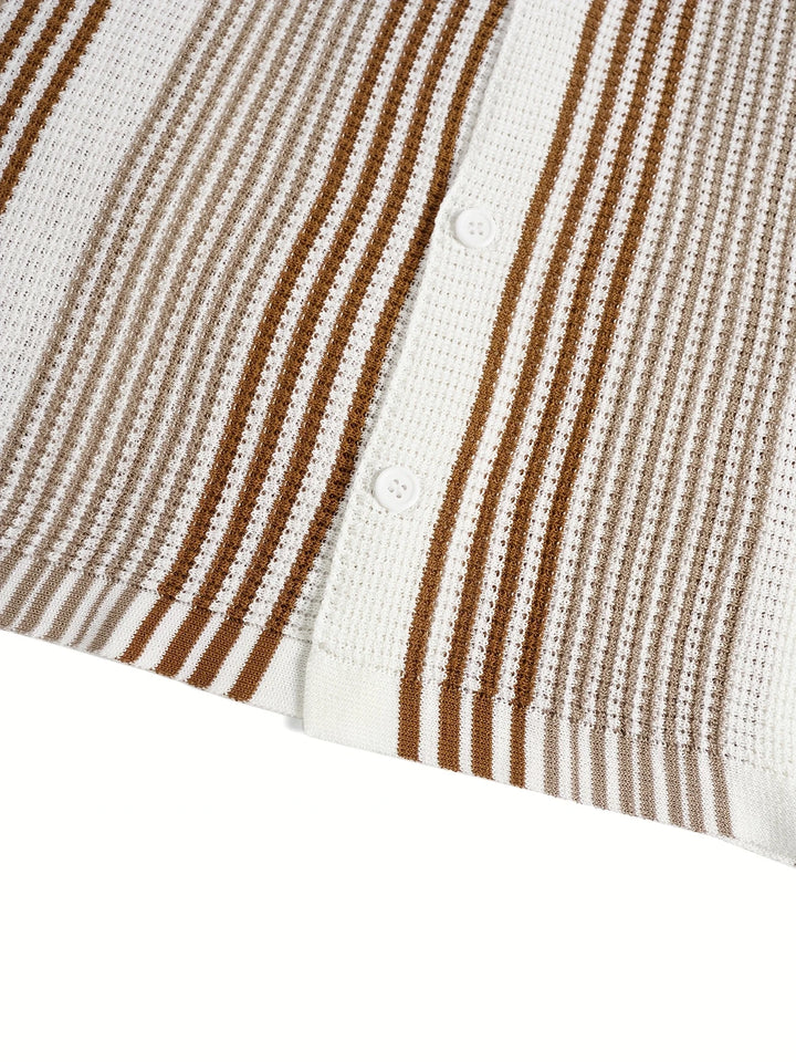 Avram - Casual Striped Shirt With Buttons