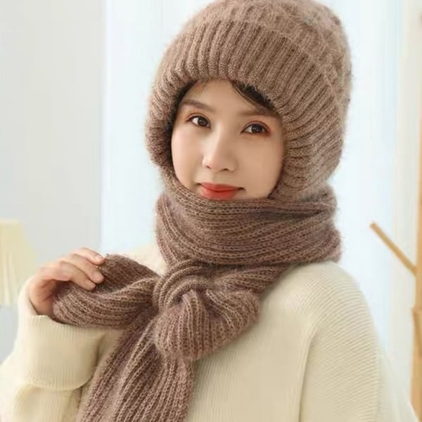 Abelina – Integrated Hearing Protection Windproof Hat Scarf