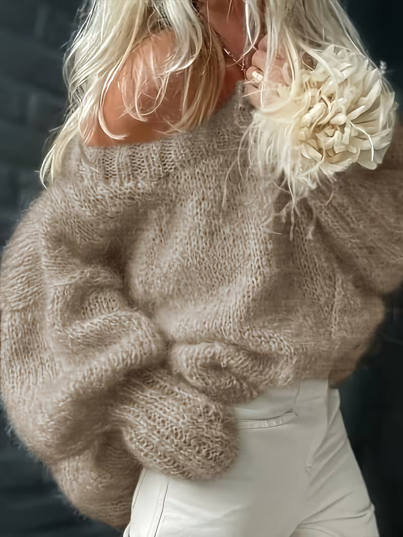 Dariya - Short And Soft Knitted Sweater