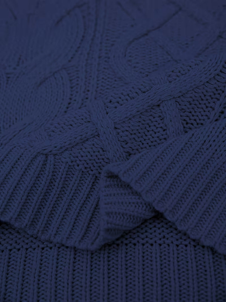 Elayra - Casual Loose Fitting Knitted Sweater