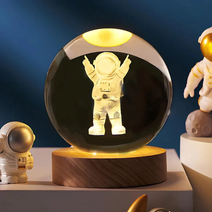 Glow Sphere – Luminous Crystal Ball Lamp