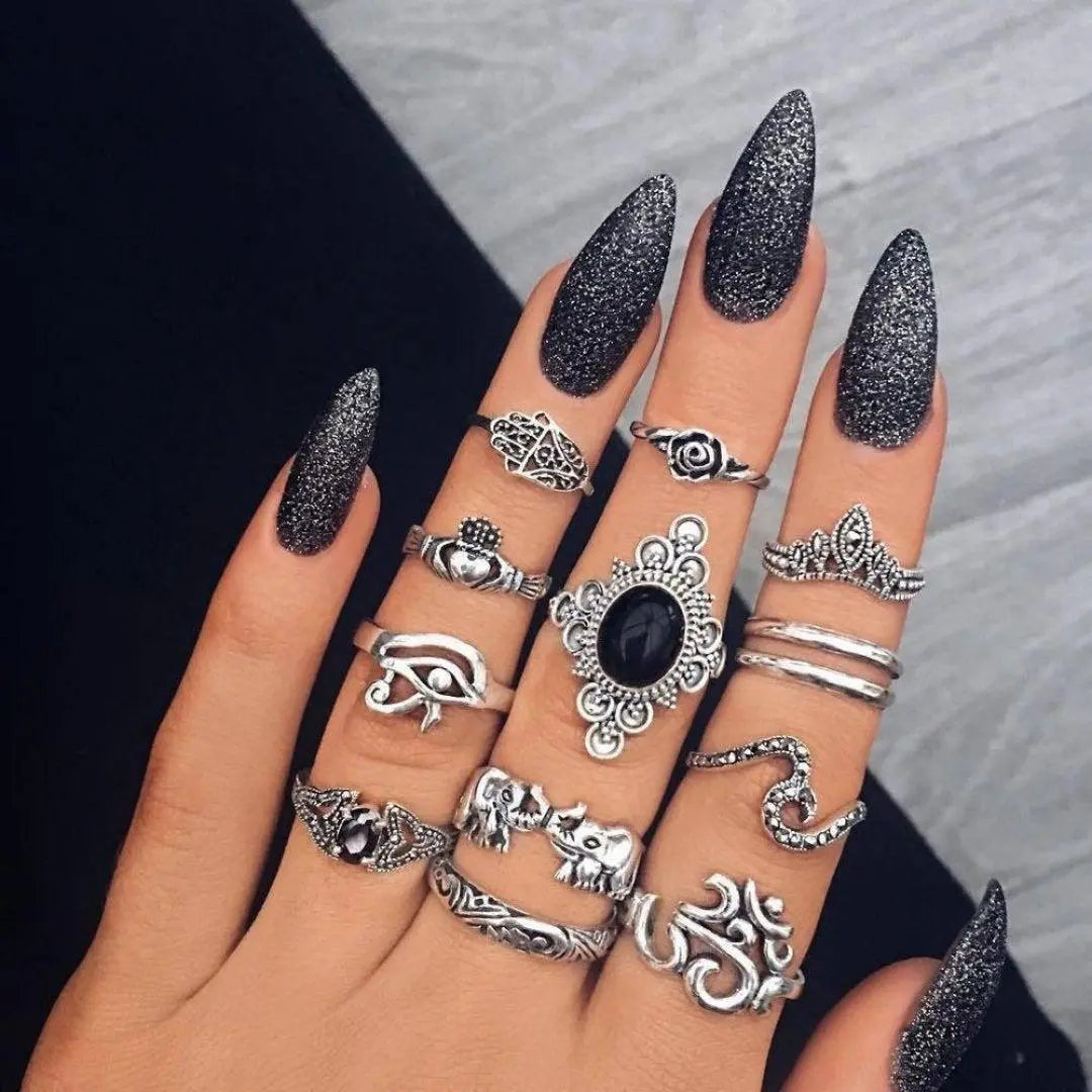 Lunareth - Single Pack With 8 to 12 Celestial Style Rings