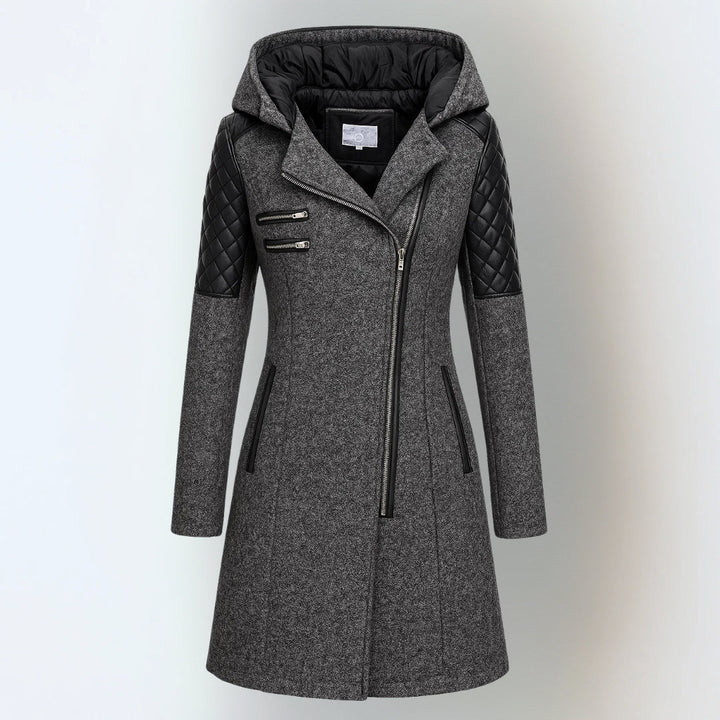 Jasneet - Winter Hooded Jacket With Zipper