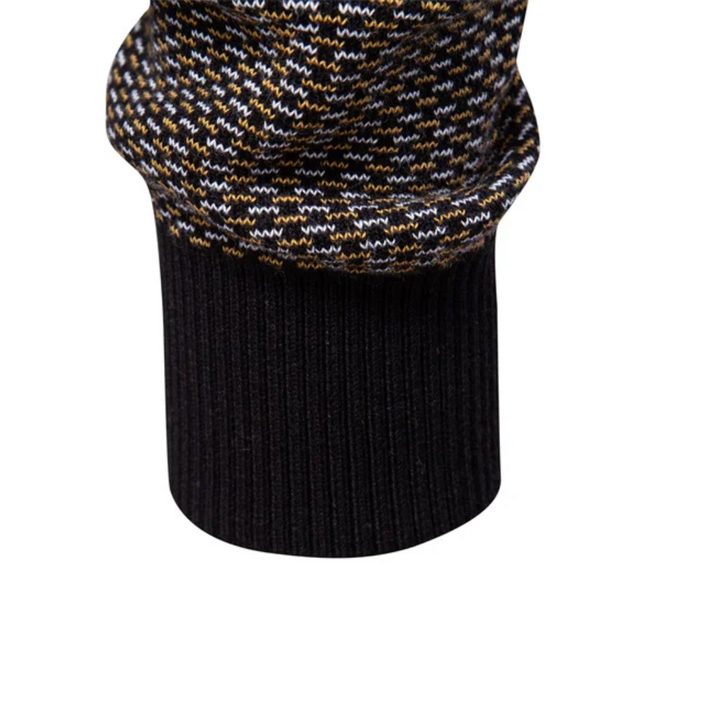 Yvesmund - Half-Zip Jacquard Knit Sweater