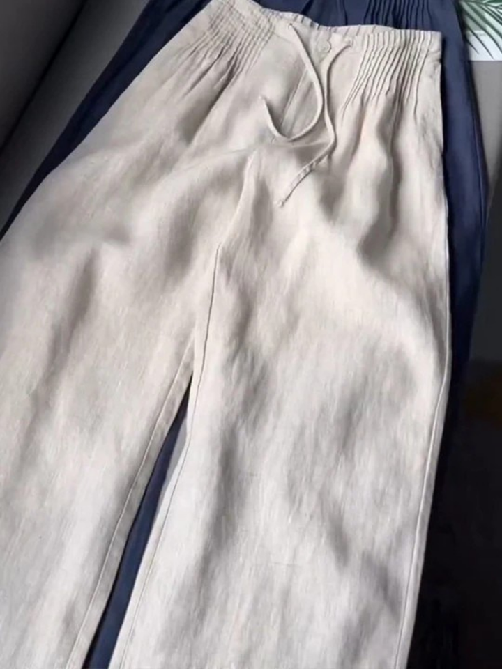Kuupik -  Linen Wide Leg Pant