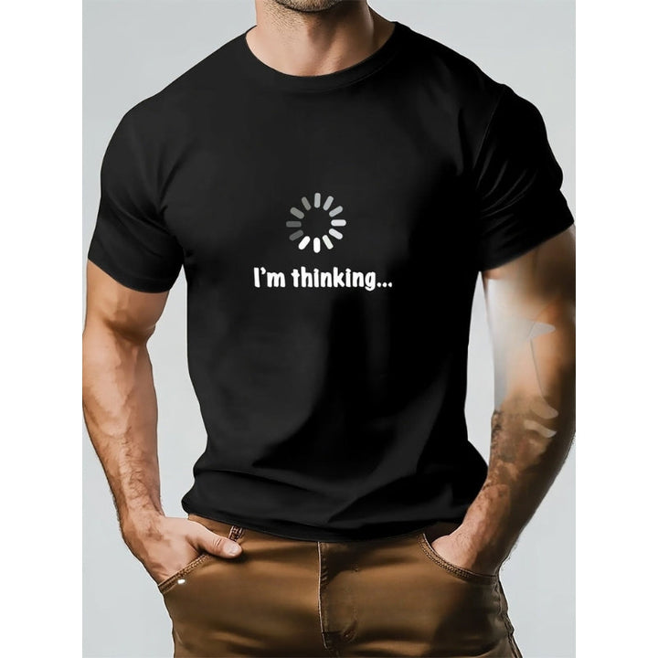 Think – Cotton And Print T-Shirt