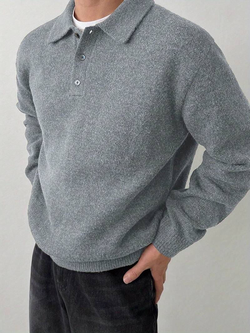 Eliran - Elegant Long Sleeve Turtleneck Knitted Top