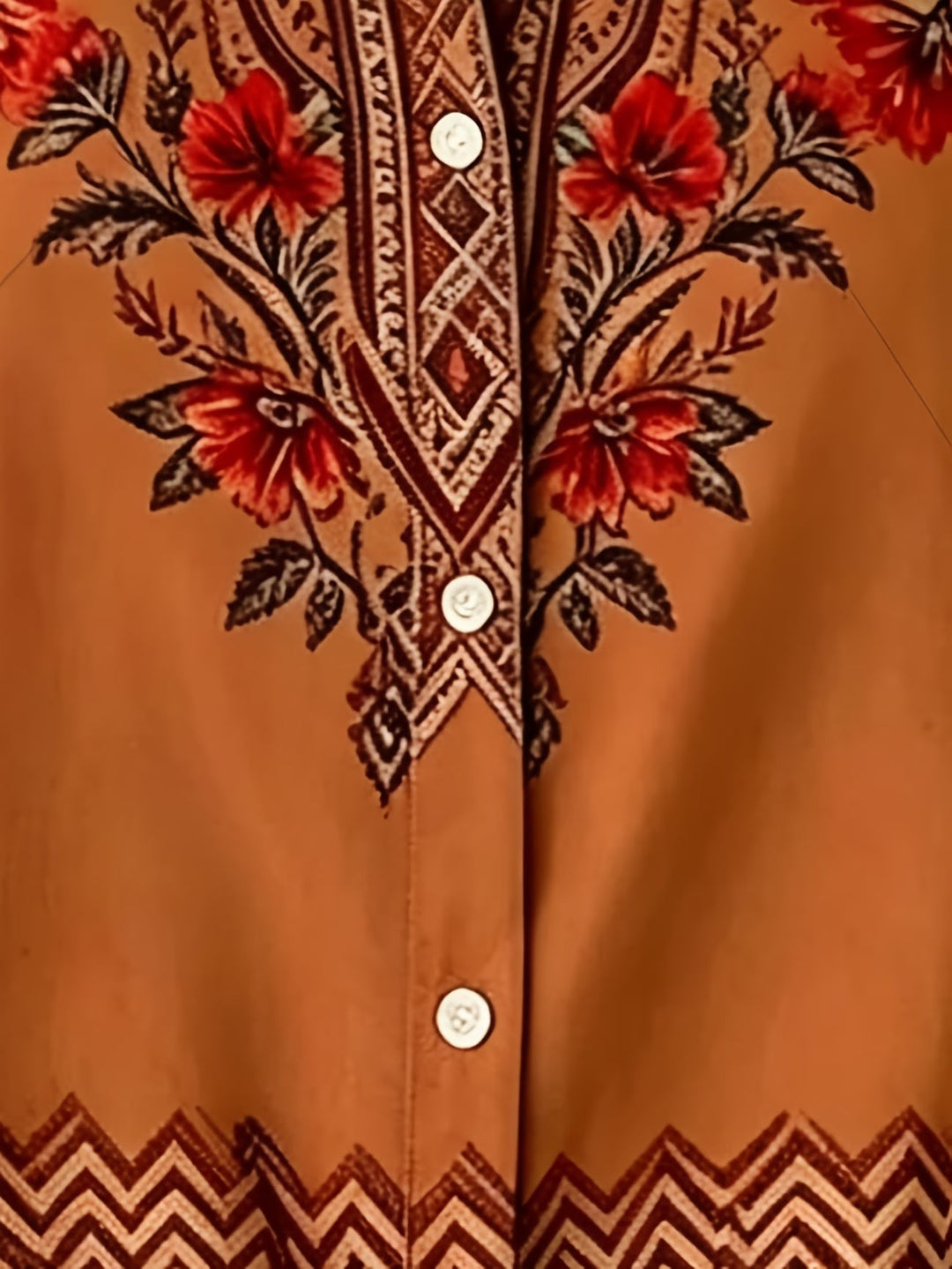 Marcelena - Casual Button Up Short Sleeve Shirt