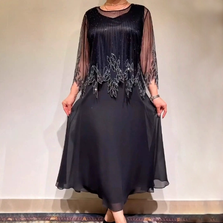Eiriana - Elegant Midi Dress