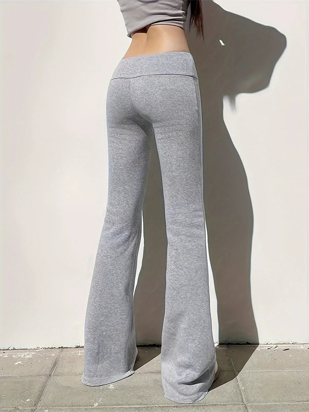 Eefje - Knitted Flared Trousers