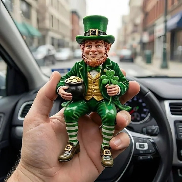 IrishFortune - St. Patrick’s Day Leprechaun Decorative Figurine