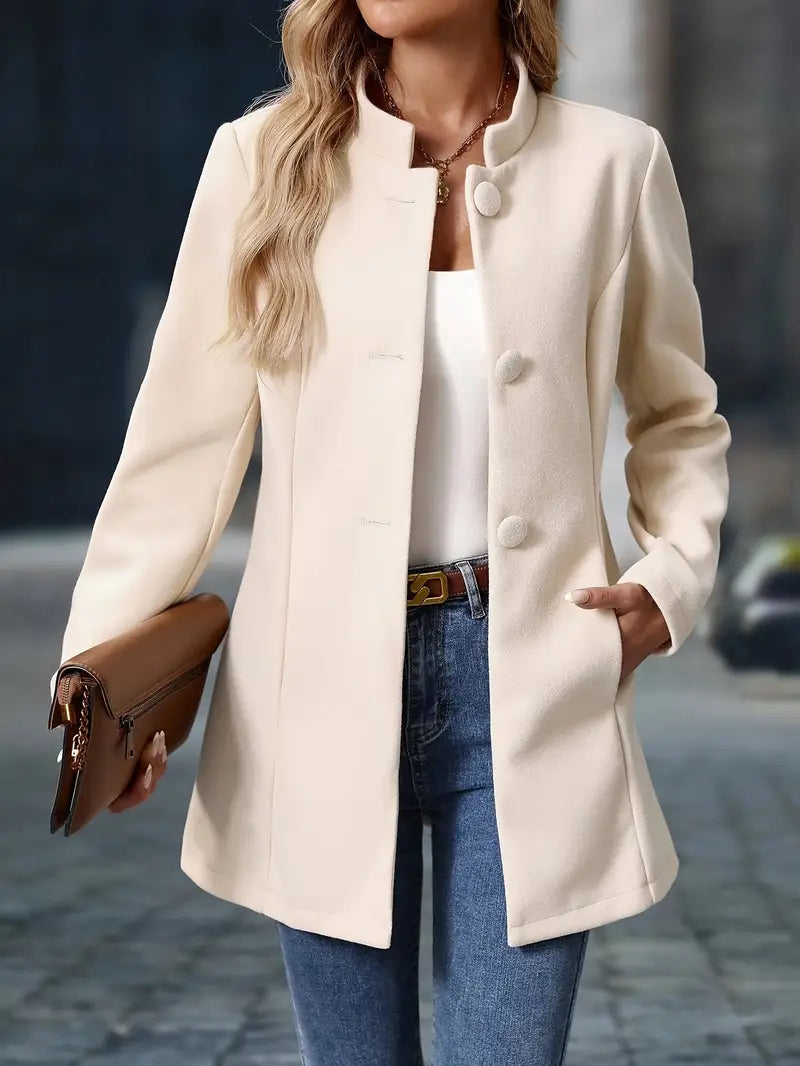 Enrietta - Fashionable Single Breasted Blazer