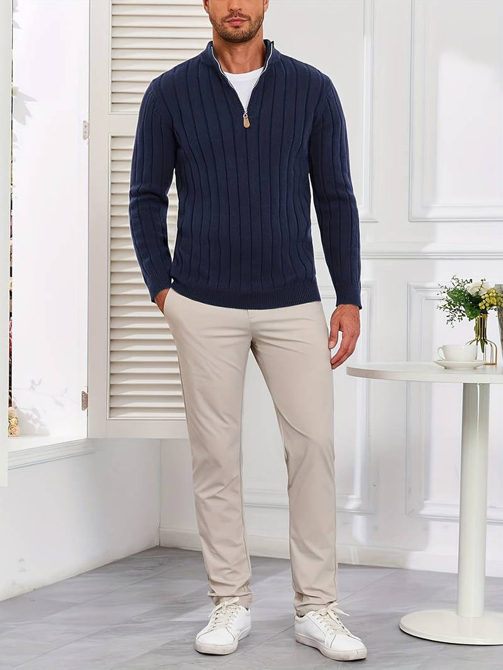 Yedidya - Casual Long Sleeve Knitted Sweater
