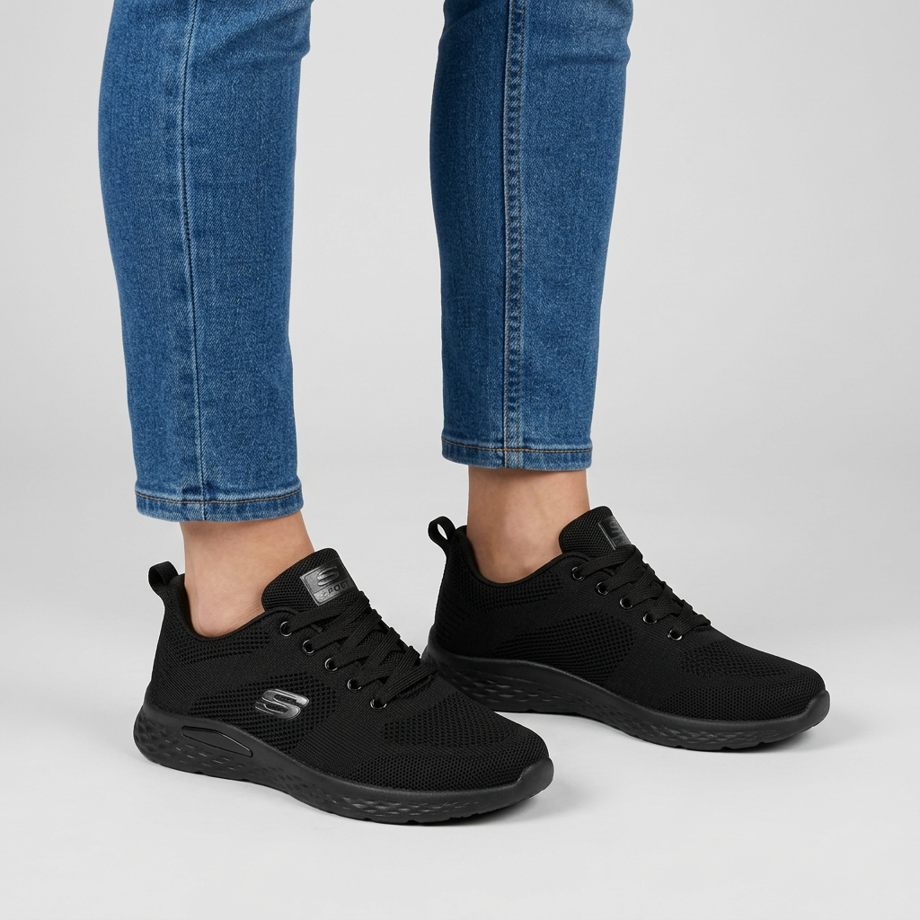 Sabrilda - Comfortable Lace Up Sneaker