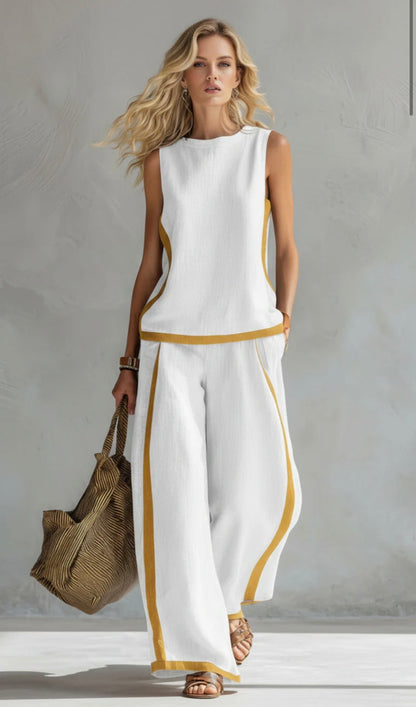 Dornika - Linen Two Piece Set